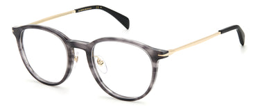 Designer Men David Beckham Eyeglasses: 1074/G - Grey- SpecSMART Eye Clinic (Diagonal View)